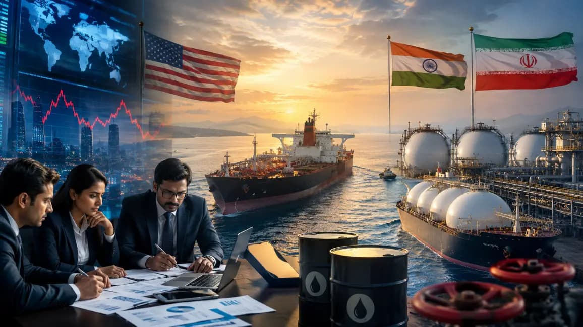 US Sanctions Four Indian Firms Over Iran Oil Trade as India Seeks Alternative Energy Supplies