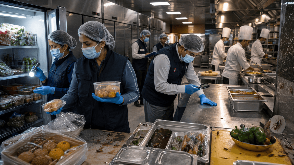 FSSAI Notices Delhi’s JW Marriott and Andaz Over Expired Food Cockroaches and Safety Violations FSSAI Notices Delhi’s JW Marriott and Andaz Over Expired Food Cockroaches and Safety Violations