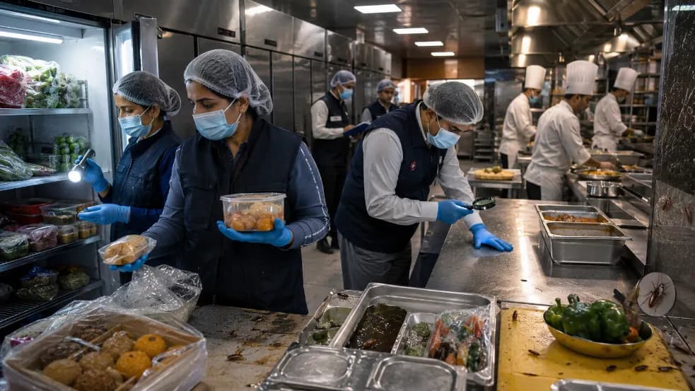 FSSAI Notices Delhi’s JW Marriott and Andaz Over Expired Food Cockroaches and Safety Violations