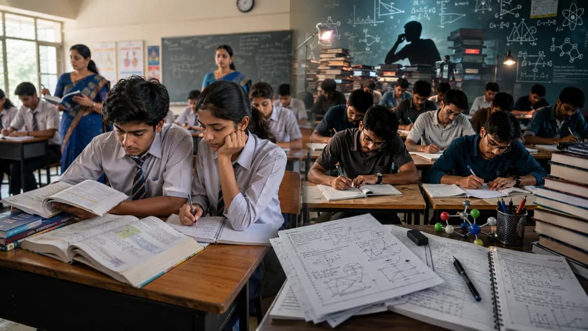Government Panel Flags Major Gap Between School Curriculum and NEET-JEE Demands Government Panel Flags Major Gap Between School Curriculum and NEET-JEE Demands