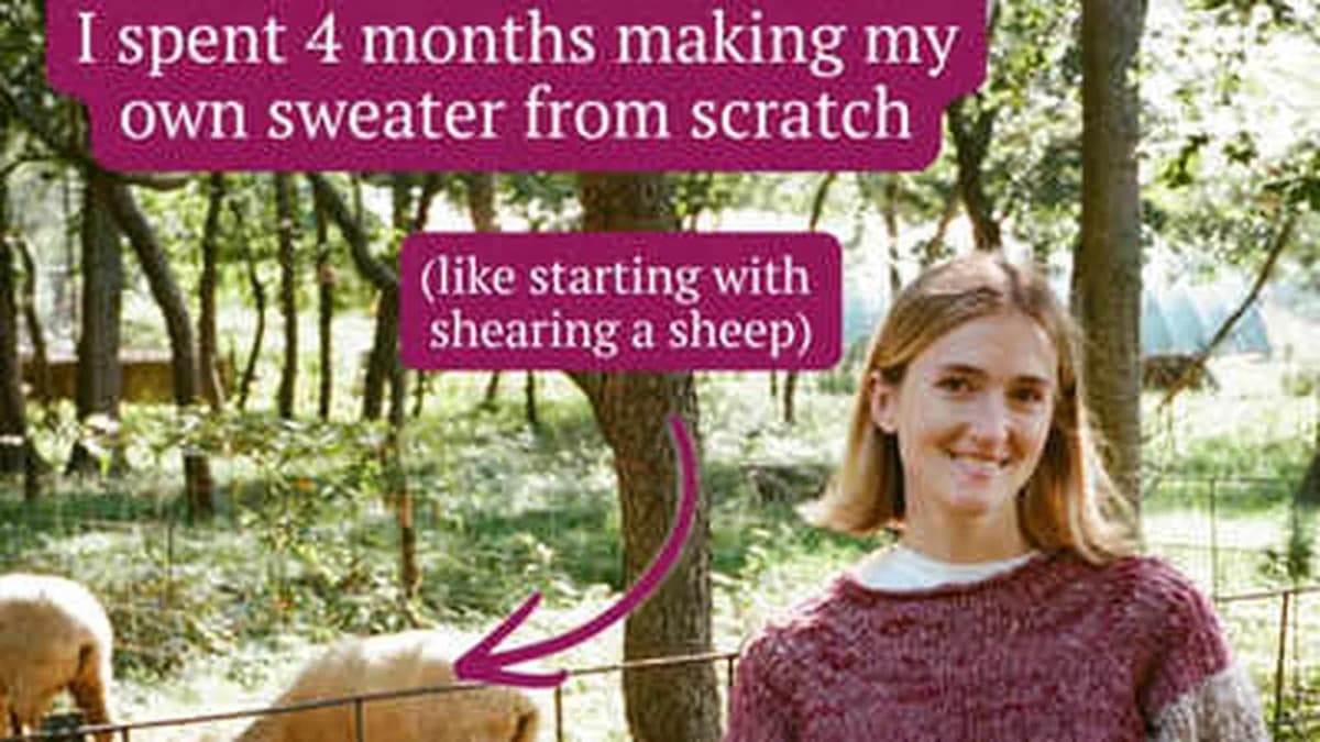 Macy Gilliam's 'Sheep to Sweater' Project Macy Gilliam's 'Sheep to Sweater' Project