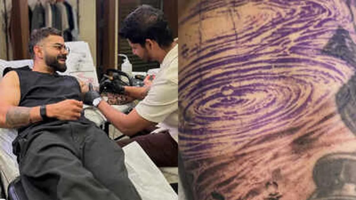 Virat Kohli's New Tattoo: A Unique Design and Its Significance Virat Kohli's New Tattoo: A Unique Design and Its Significance