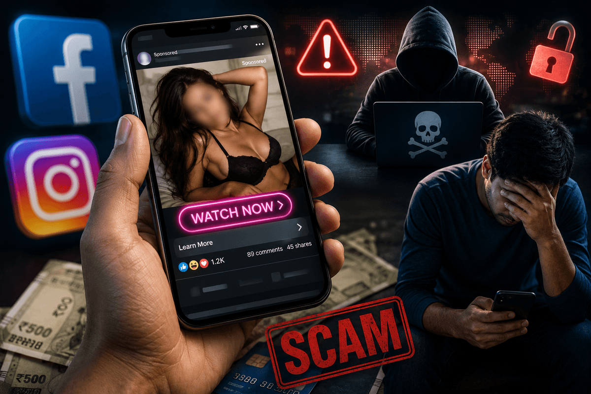 Porn Ads on Facebook and Instagram Luring Users into Fraud Porn Ads on Facebook and Instagram Luring Users into Fraud