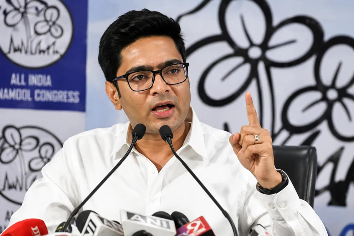 Abhishek Banerjee Accuses BJP of Political Vendetta Abhishek Banerjee Accuses BJP of Political Vendetta