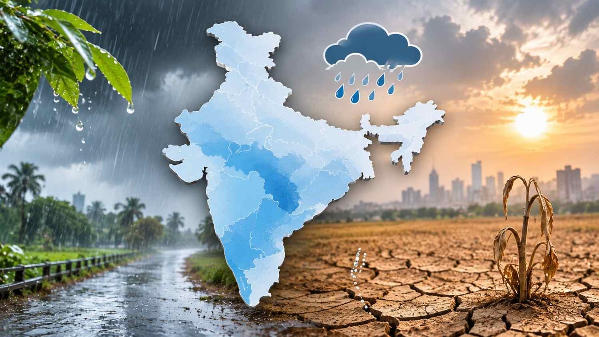 IMD Forecasts Below Normal Rainfall Across India in September IMD Forecasts Below Normal Rainfall Across India in September