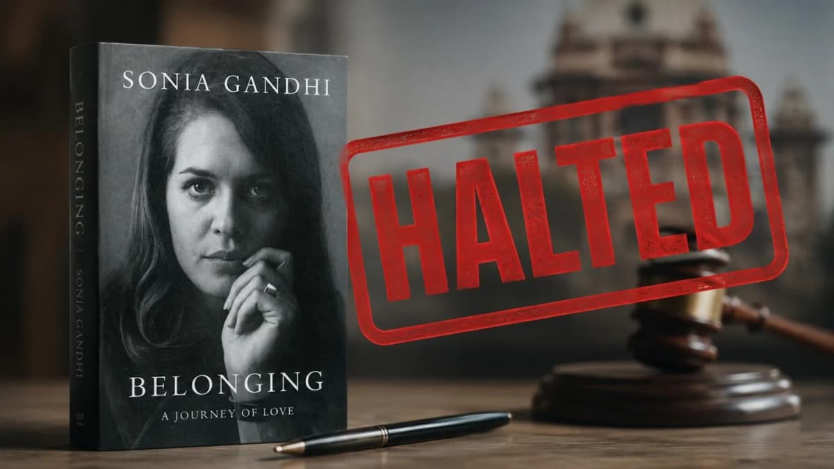 Publication of Sonia Gandhi's Memoir 'Belonging: A Journey of Love' Halted Publication of Sonia Gandhi's Memoir 'Belonging: A Journey of Love' Halted