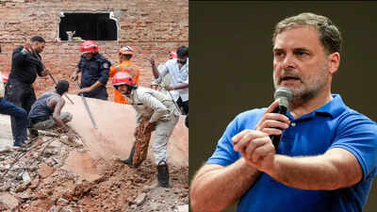 Building Collapse in Delhi Claims Students' Lives Building Collapse in Delhi Claims Students' Lives