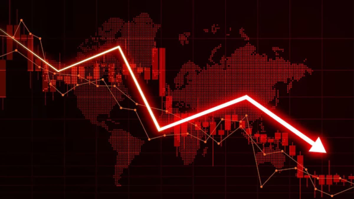 Stock Market Falls Sensex Drops 100 Points Nifty at 23850