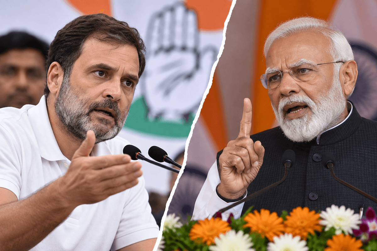 Rahul Gandhi's Response to PM Modi's 'Dimagi Naxal' Tag Rahul Gandhi's Response to PM Modi's 'Dimagi Naxal' Tag