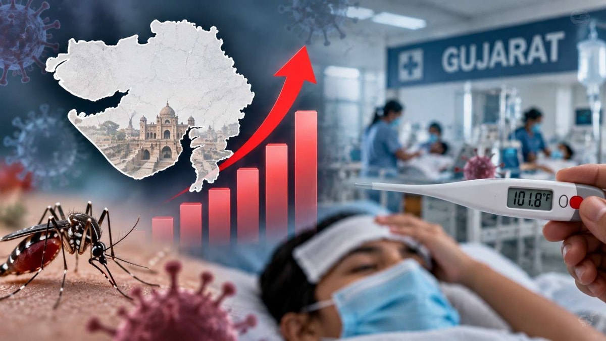 Gujarat Severe Fever Cases Rise 9.18 Percent With 45272 Emergencies Gujarat Severe Fever Cases Rise 9.18 Percent With 45272 Emergencies
