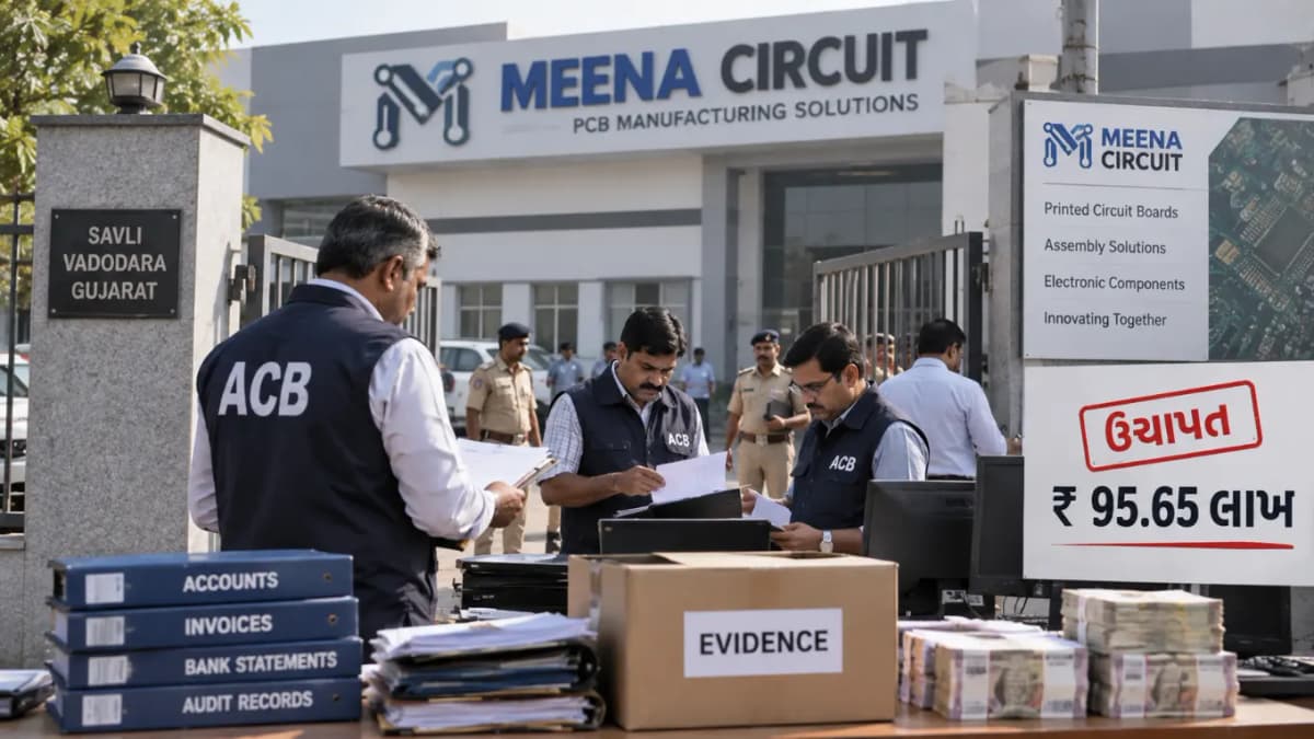 Vadodara: ₹95.65 Lakh Embezzlement in Savli's Meena Circuit Company Vadodara: ₹95.65 Lakh Embezzlement in Savli's Meena Circuit Company