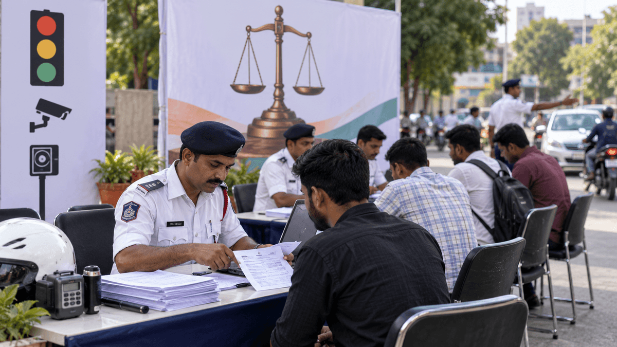 Traffic Challan Lok Adalat Scheduled, Opportunity to Settle by September 12 Traffic Challan Lok Adalat Scheduled, Opportunity to Settle by September 12