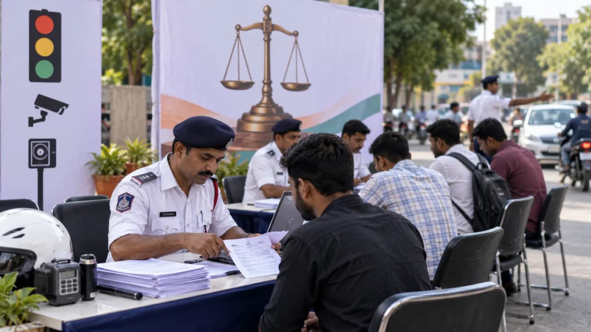 Traffic Challan Lok Adalat Scheduled, Opportunity to Settle by September 12 Traffic Challan Lok Adalat Scheduled, Opportunity to Settle by September 12