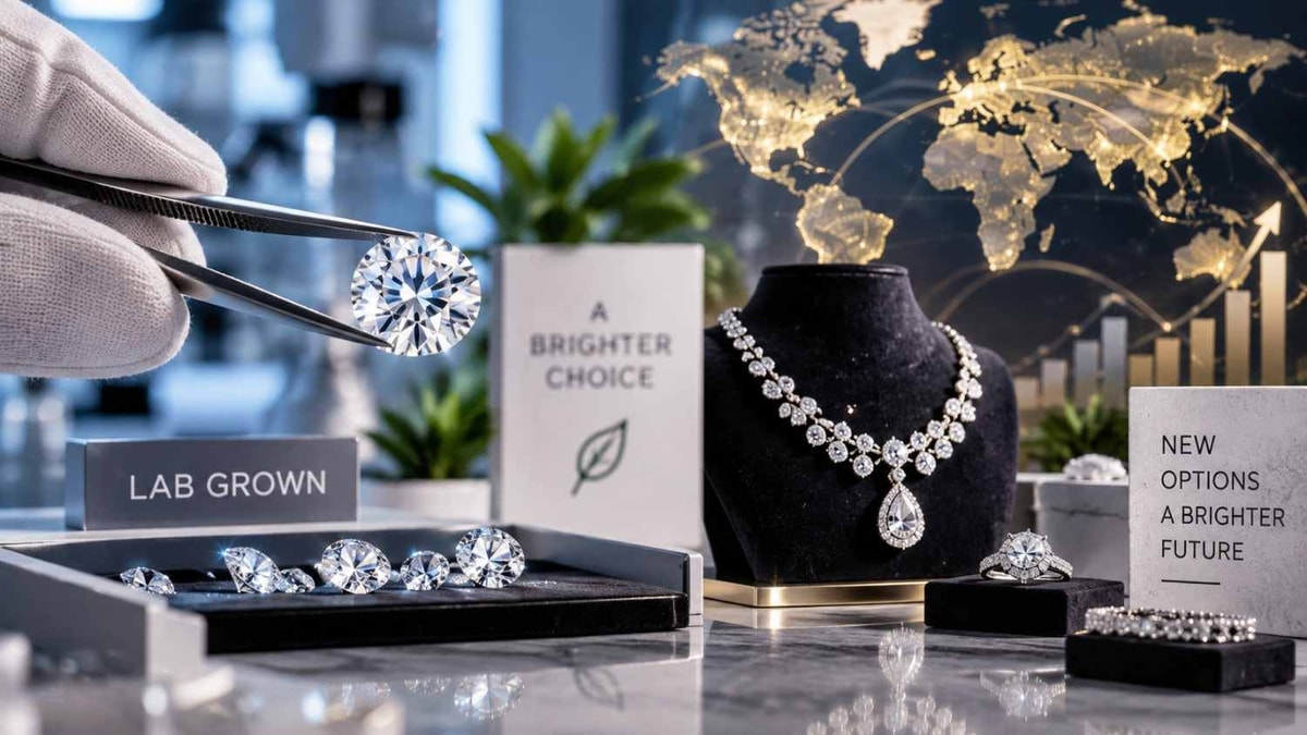 Lab-Grown Diamonds Bring Change to Global Jewellery Market and New Choices for Buyers Lab-Grown Diamonds Bring Change to Global Jewellery Market and New Choices for Buyers