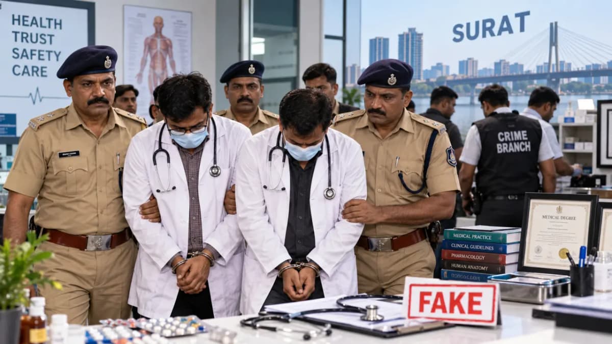 Arrest of Fake Doctors in Surat Raises Concerns Among People Arrest of Fake Doctors in Surat Raises Concerns Among People