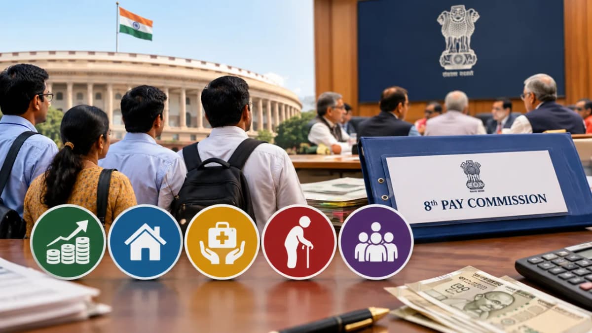 5 Key Demands of Government Employees in 8th Pay Commission Meeting 5 Key Demands of Government Employees in 8th Pay Commission Meeting