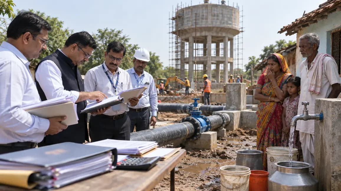 Serious Concerns in CAG Report on Jal Jivan Mission