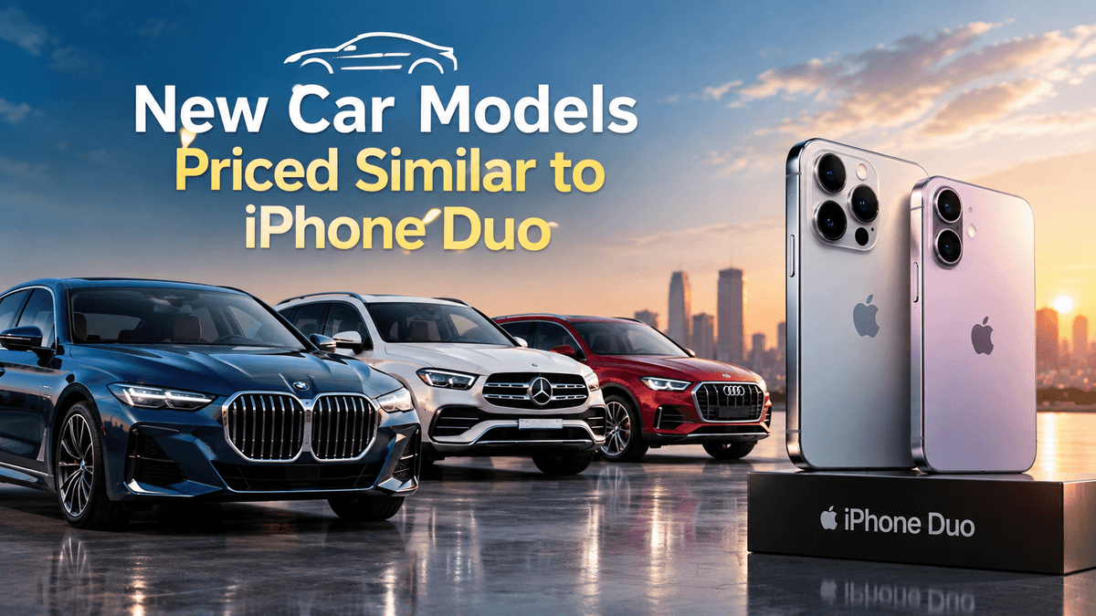 New Car Models Priced Similar to iPhone Duo New Car Models Priced Similar to iPhone Duo