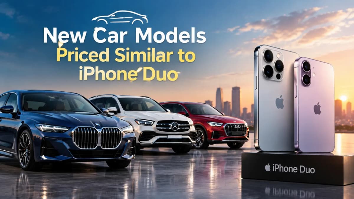 New Car Models Priced Similar to iPhone Duo New Car Models Priced Similar to iPhone Duo
