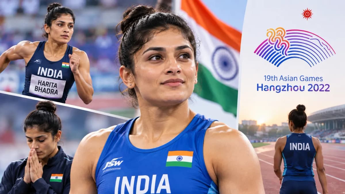 Harita Bhadra: Entering Asian Games at Age 23 Harita Bhadra: Entering Asian Games at Age 23