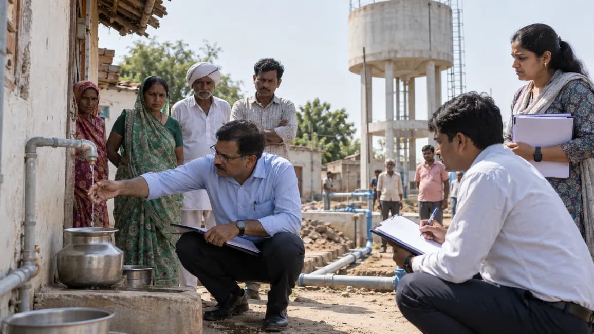 CAG Report Raises Questions on Gujarat's 'Har Ghar Nal' Scheme