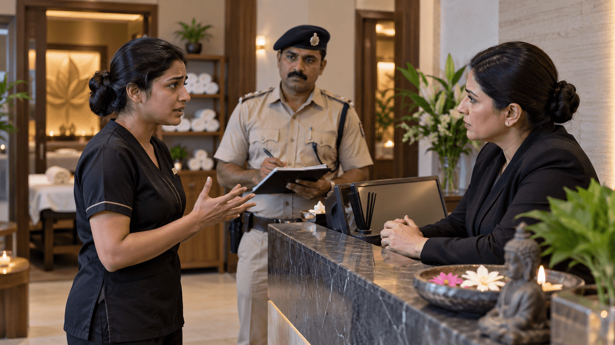 Masseuse Accuses Spa Manager of Molestation Masseuse Accuses Spa Manager of Molestation