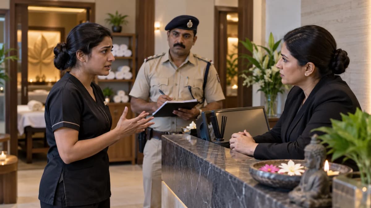 Masseuse Accuses Spa Manager of Molestation