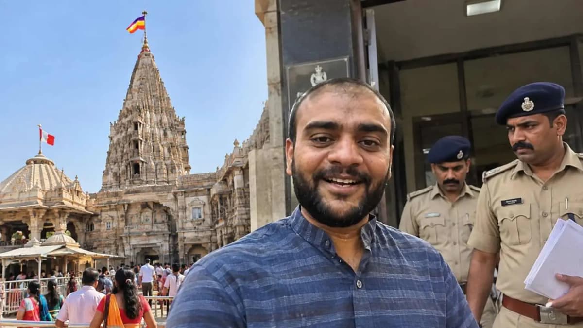Rahul Vastarpara Summoned by Police Over Dwarka Temple Video