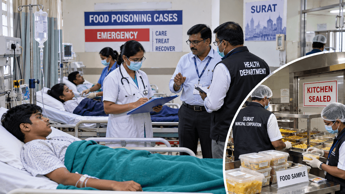 Food Poisoning Incident in Surat Raises Concerns in Health Department Food Poisoning Incident in Surat Raises Concerns in Health Department