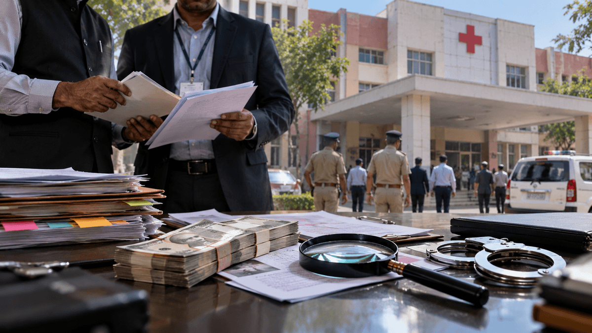 New Developments in ESIC Hospital Corruption Investigation New Developments in ESIC Hospital Corruption Investigation
