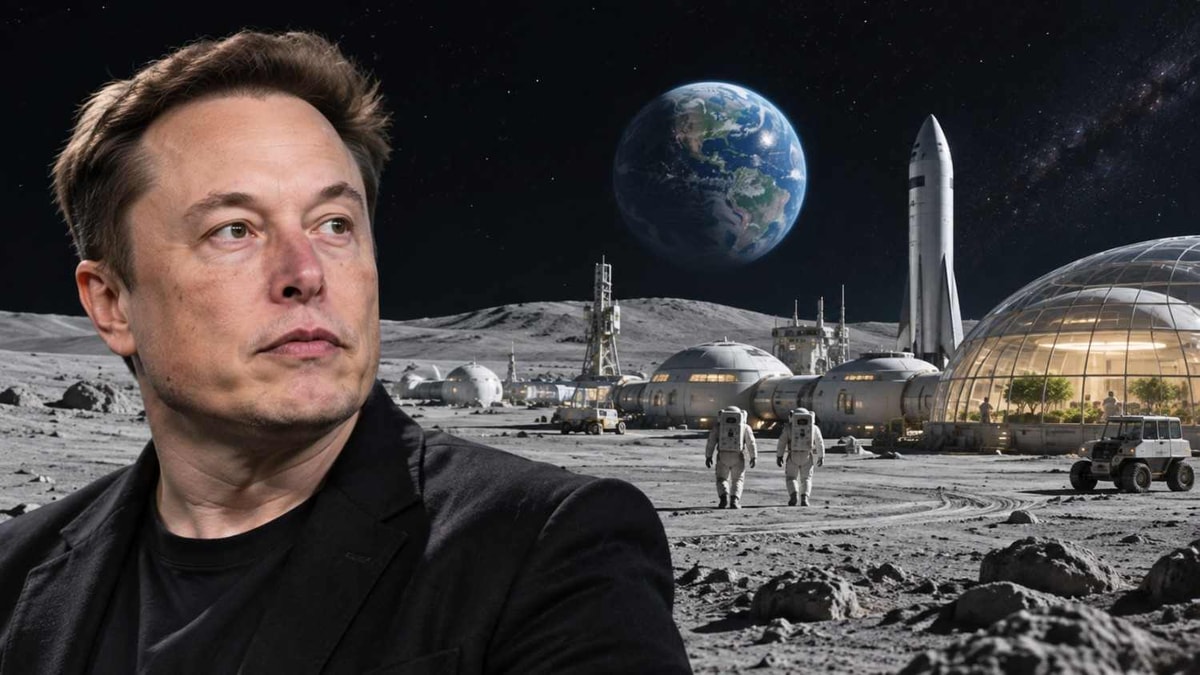 Musk’s Moon City Vision Faces Water Challenge in New Study Musk’s Moon City Vision Faces Water Challenge in New Study