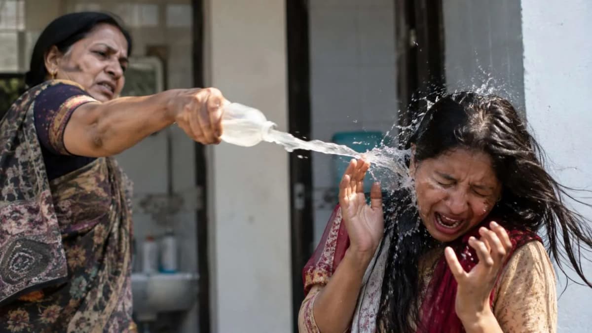 Vadodara Acid Attack After Bathroom Dispute, Husband Arrested Vadodara Acid Attack After Bathroom Dispute, Husband Arrested