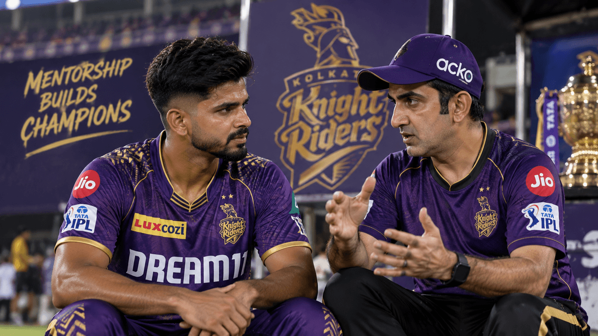 Shreyas Iyer and Gautam Gambhir's Success: Impact of Mentorship at KKR Shreyas Iyer and Gautam Gambhir's Success: Impact of Mentorship at KKR