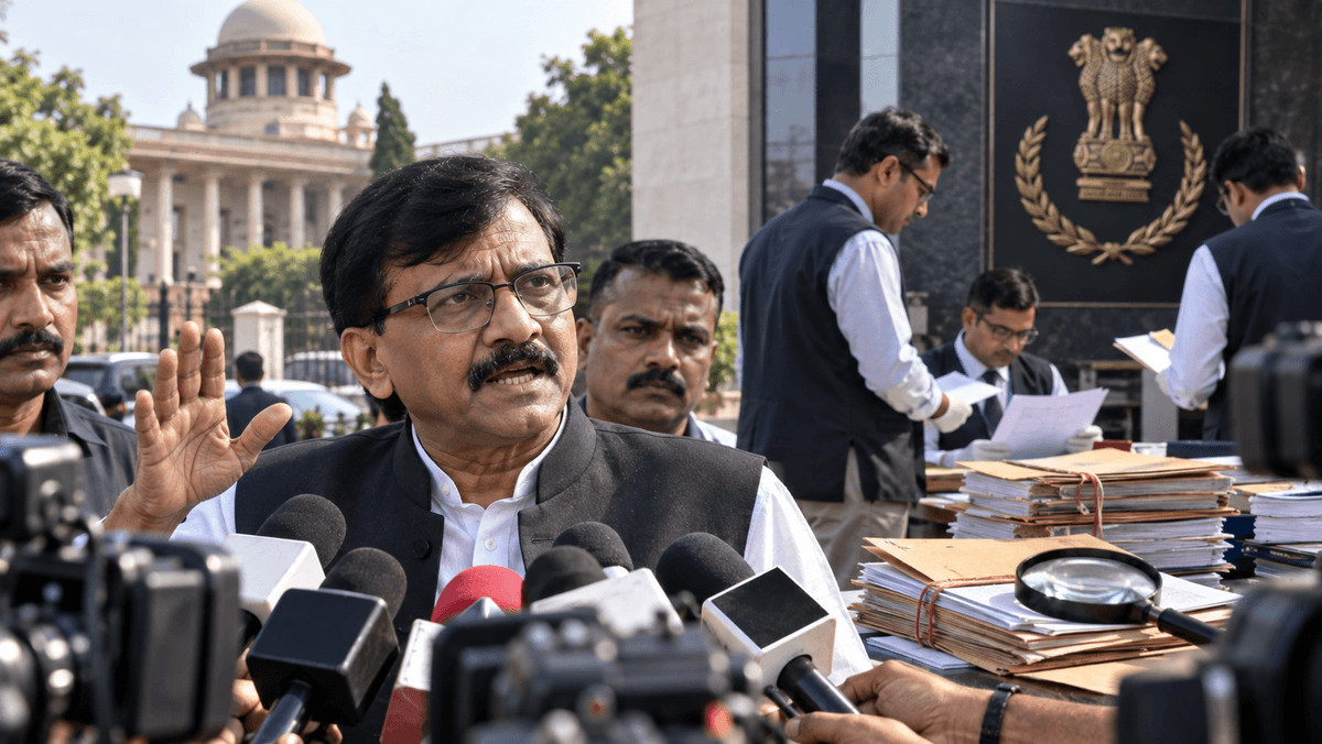 Sanjay Raut's Serious Allegations on CBI FIR Sanjay Raut's Serious Allegations on CBI FIR