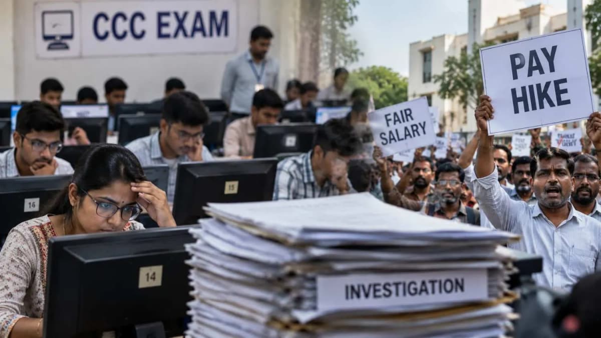 Delay in CCC Exam Investigation and Controversy Over Pay Hike Delay in CCC Exam Investigation and Controversy Over Pay Hike
