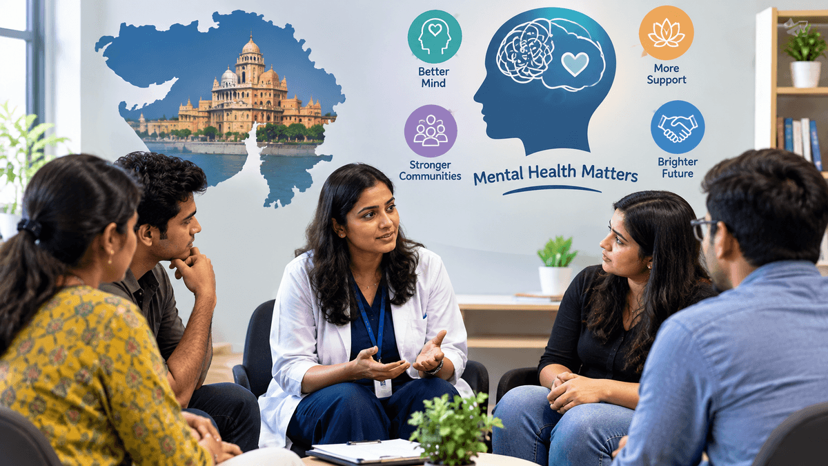Discussion on Mental Health Issues Begins in Gujarat Discussion on Mental Health Issues Begins in Gujarat