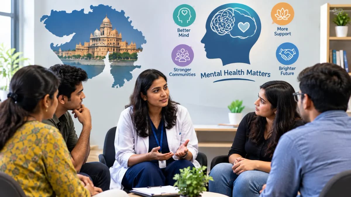 Discussion on Mental Health Issues Begins in Gujarat Discussion on Mental Health Issues Begins in Gujarat