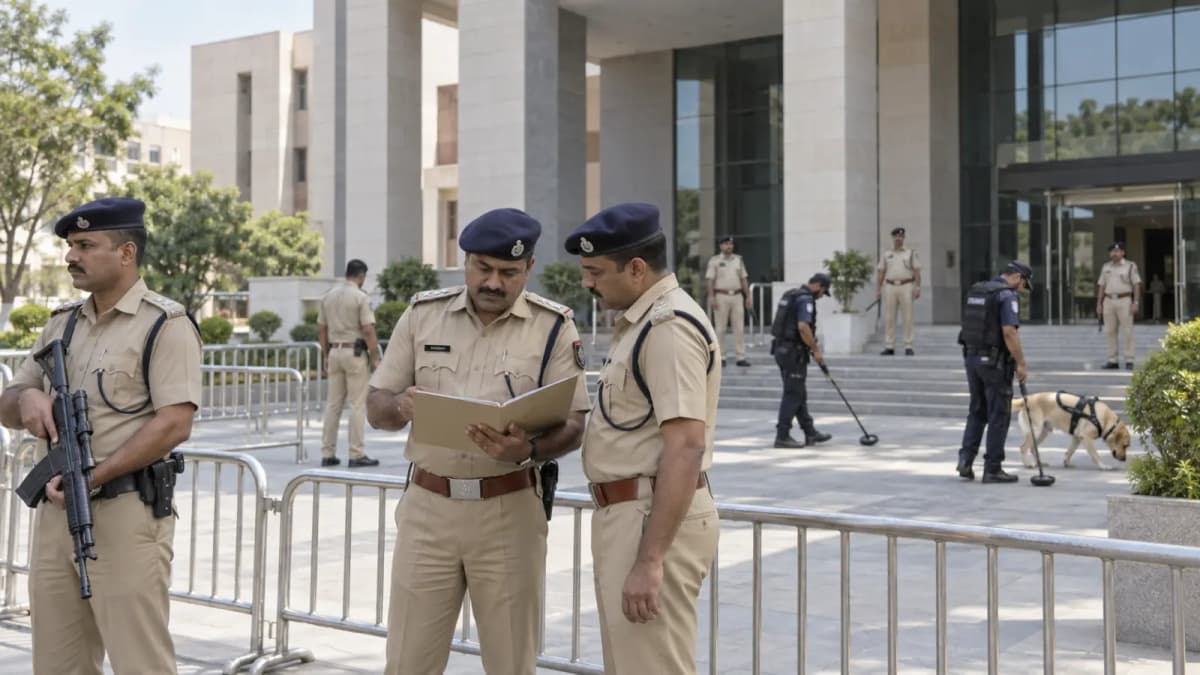 New Developments in Bomb Threat Investigation at Gandhinagar Court New Developments in Bomb Threat Investigation at Gandhinagar Court