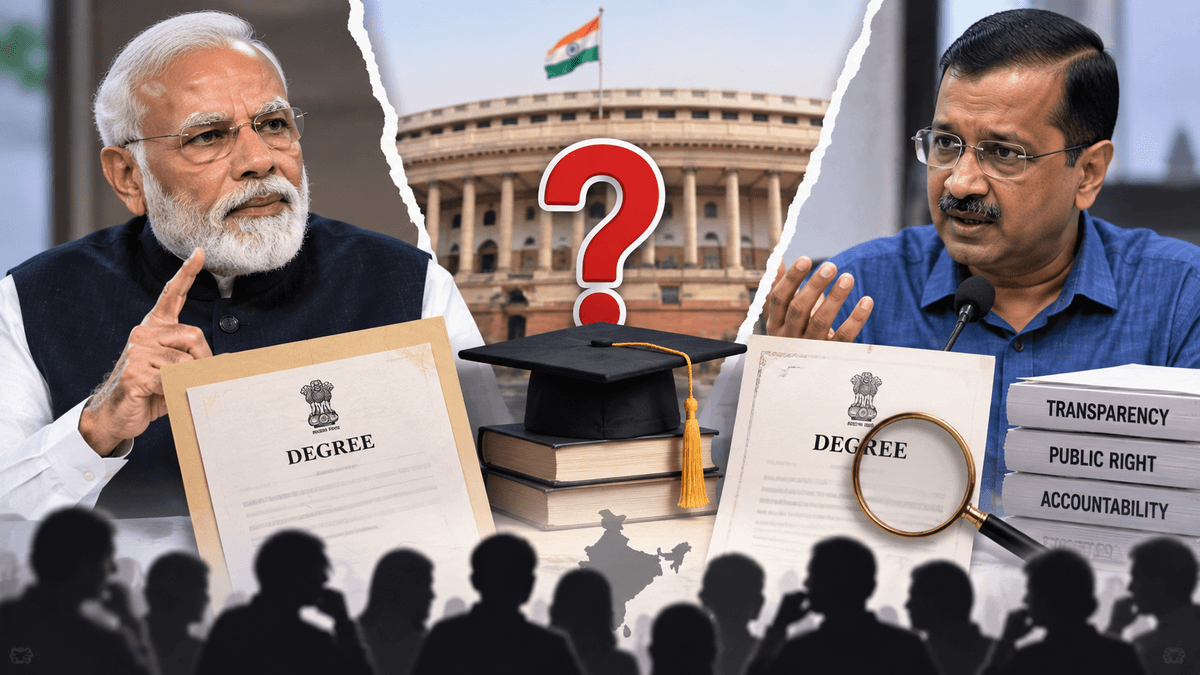 PM Modi vs Kejriwal: Should Degree Information be Disclosed? PM Modi vs Kejriwal: Should Degree Information be Disclosed?