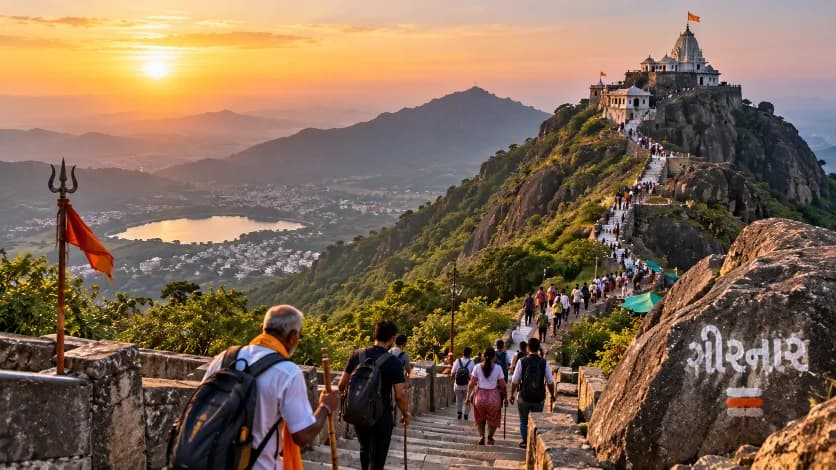 Journey to Girnar Mountain: Natural Beauty and Spirituality Journey to Girnar Mountain: Natural Beauty and Spirituality