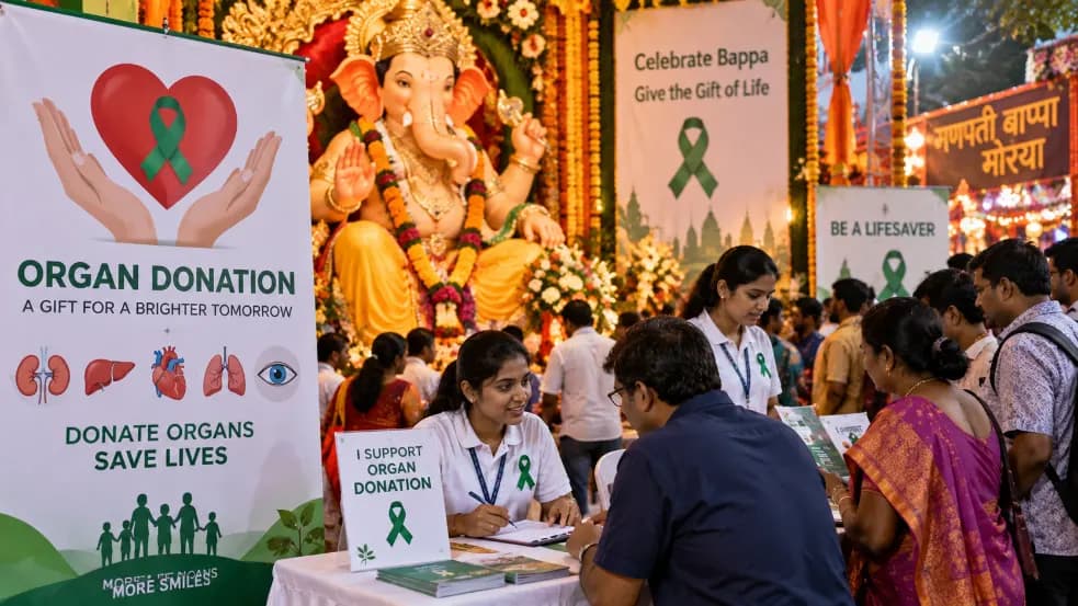 Organ Donation Awareness Program on Ganesh Chaturthi Organ Donation Awareness Program on Ganesh Chaturthi