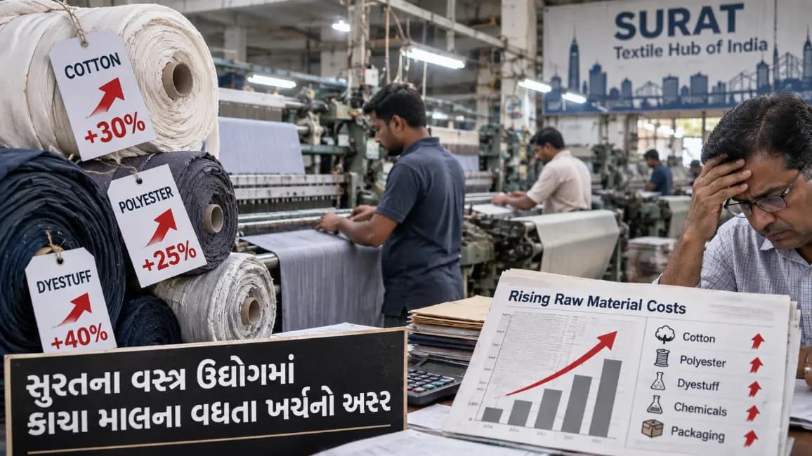 Impact of Rising Raw Material Costs on Surat's Textile Industry Impact of Rising Raw Material Costs on Surat's Textile Industry