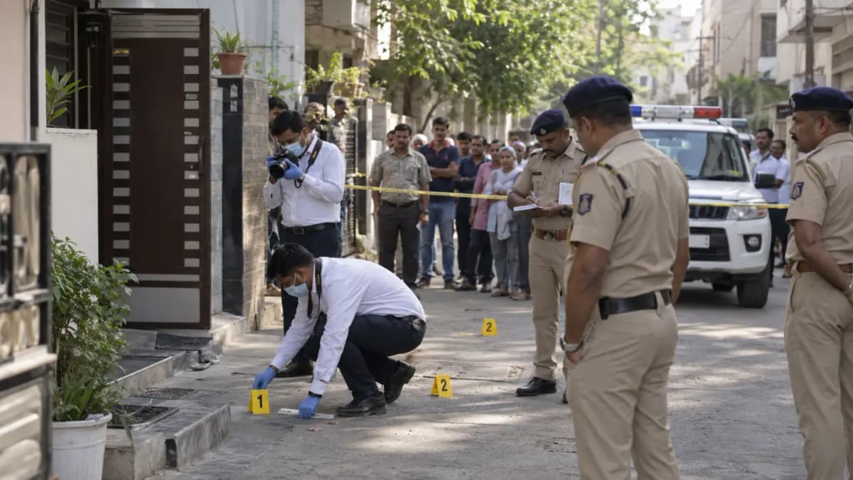 Murder of Geetaben Vaja in Rajkot, Police Launch Investigation Murder of Geetaben Vaja in Rajkot, Police Launch Investigation