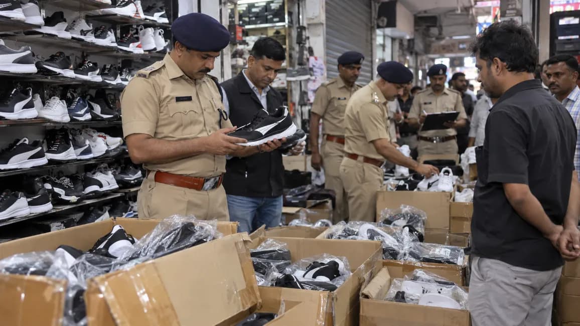 CID's Major Action Against Fake 'PUMA' Goods in Surat CID's Major Action Against Fake 'PUMA' Goods in Surat