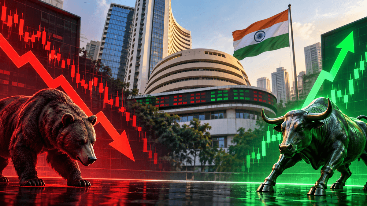Indian Stock Market Mixed Results, Sensex Drops and Nifty Gains Indian Stock Market Mixed Results, Sensex Drops and Nifty Gains
