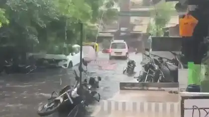 Morning Rain Causes Waterlogging in Low-Lying Areas Morning Rain Causes Waterlogging in Low-Lying Areas