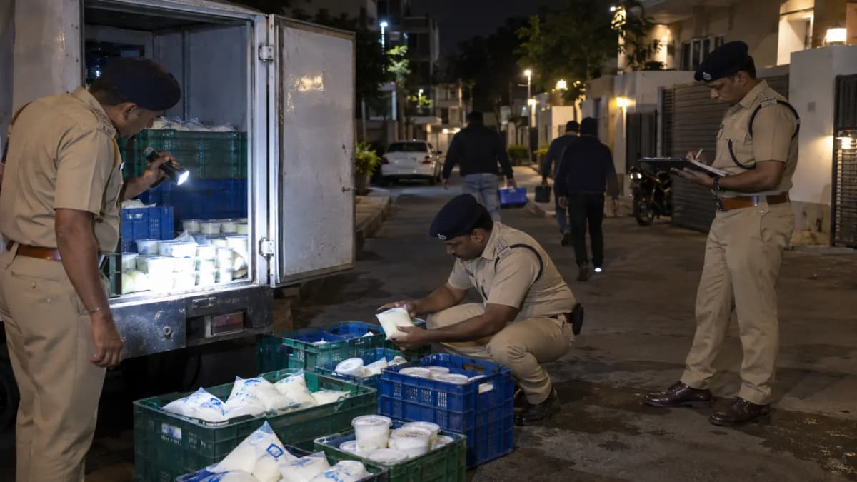 Case of Milk and Yogurt Theft Emerges in Gandhinagar Case of Milk and Yogurt Theft Emerges in Gandhinagar