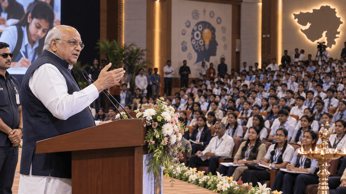 Gujarat Gyanaguru Quiz 2026: Chief Minister Highlights Importance of Student Life Gujarat Gyanaguru Quiz 2026: Chief Minister Highlights Importance of Student Life