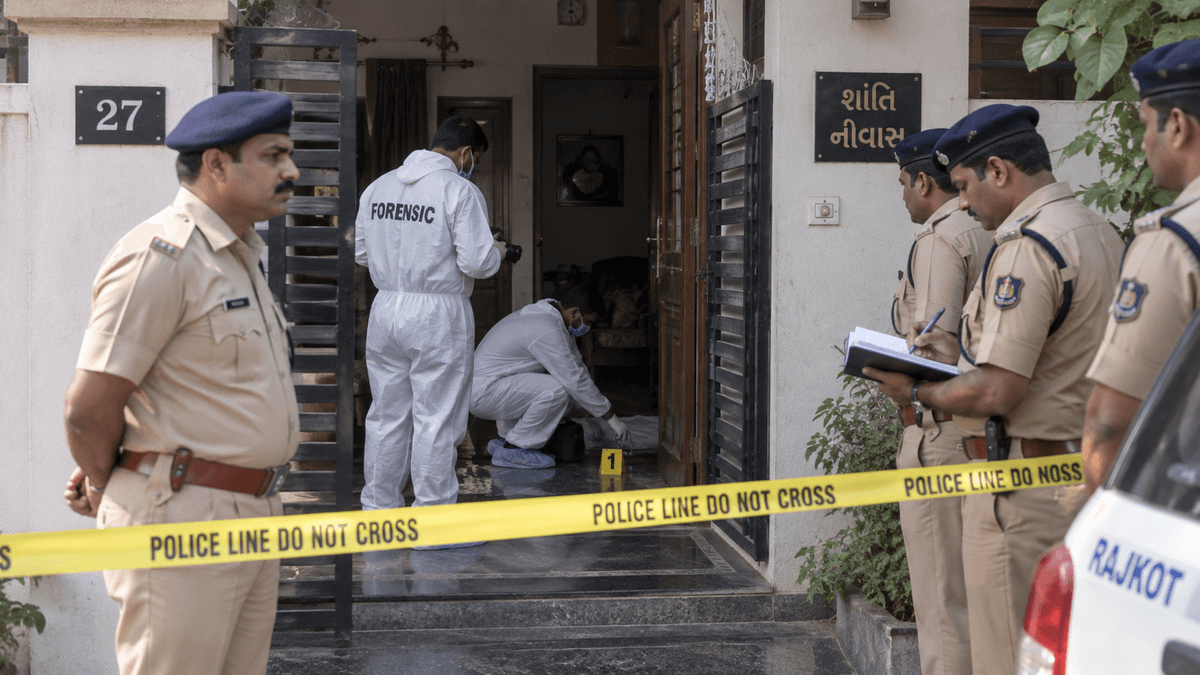 Brutal Murder of 55-Year-Old Woman in Rajkot Brutal Murder of 55-Year-Old Woman in Rajkot
