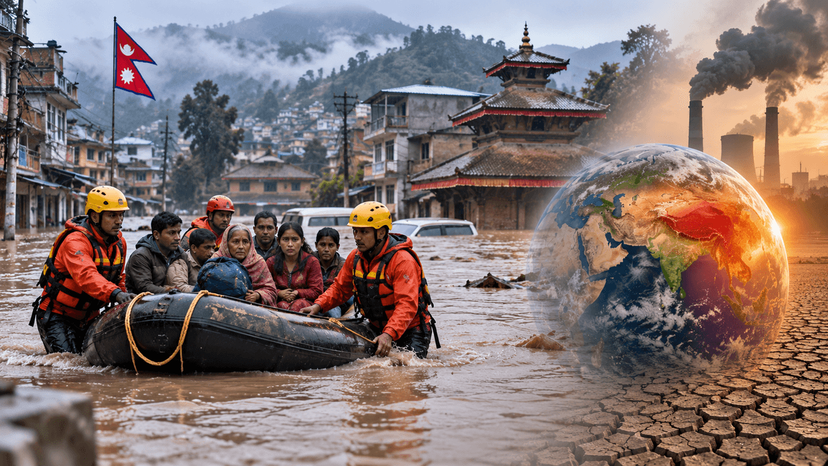 Floods in Nepal and Human-Induced Climate Change Floods in Nepal and Human-Induced Climate Change